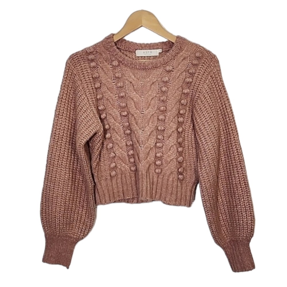 ASTR The Label Tina Pom Pom Sweater size S - Picture 2 of 16